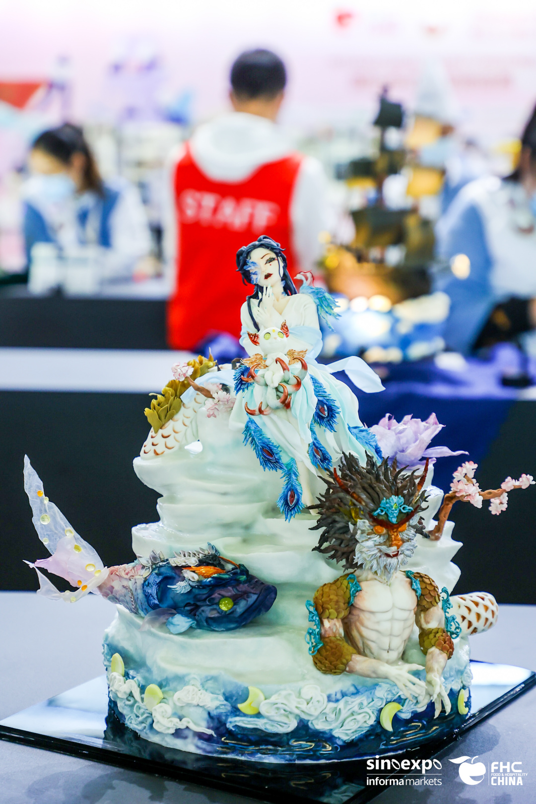 小优带你"云欣赏"第二十三届 fhc中国国际甜品烘焙比赛作品_上海