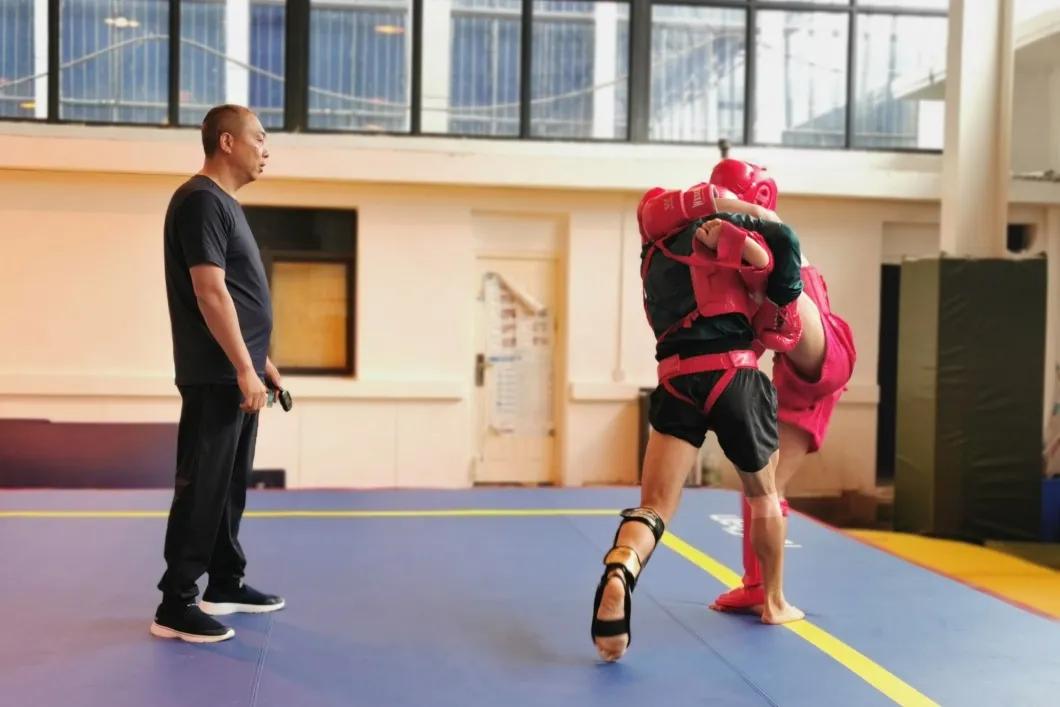 "我的散打人生离不开陈兰英,刘海科,杨建芳,高美涧四位恩师的扶持