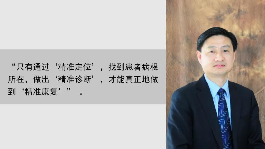 我是复旦大学附属华山医院康复医学科的吴毅,今天非常荣幸能有机会在