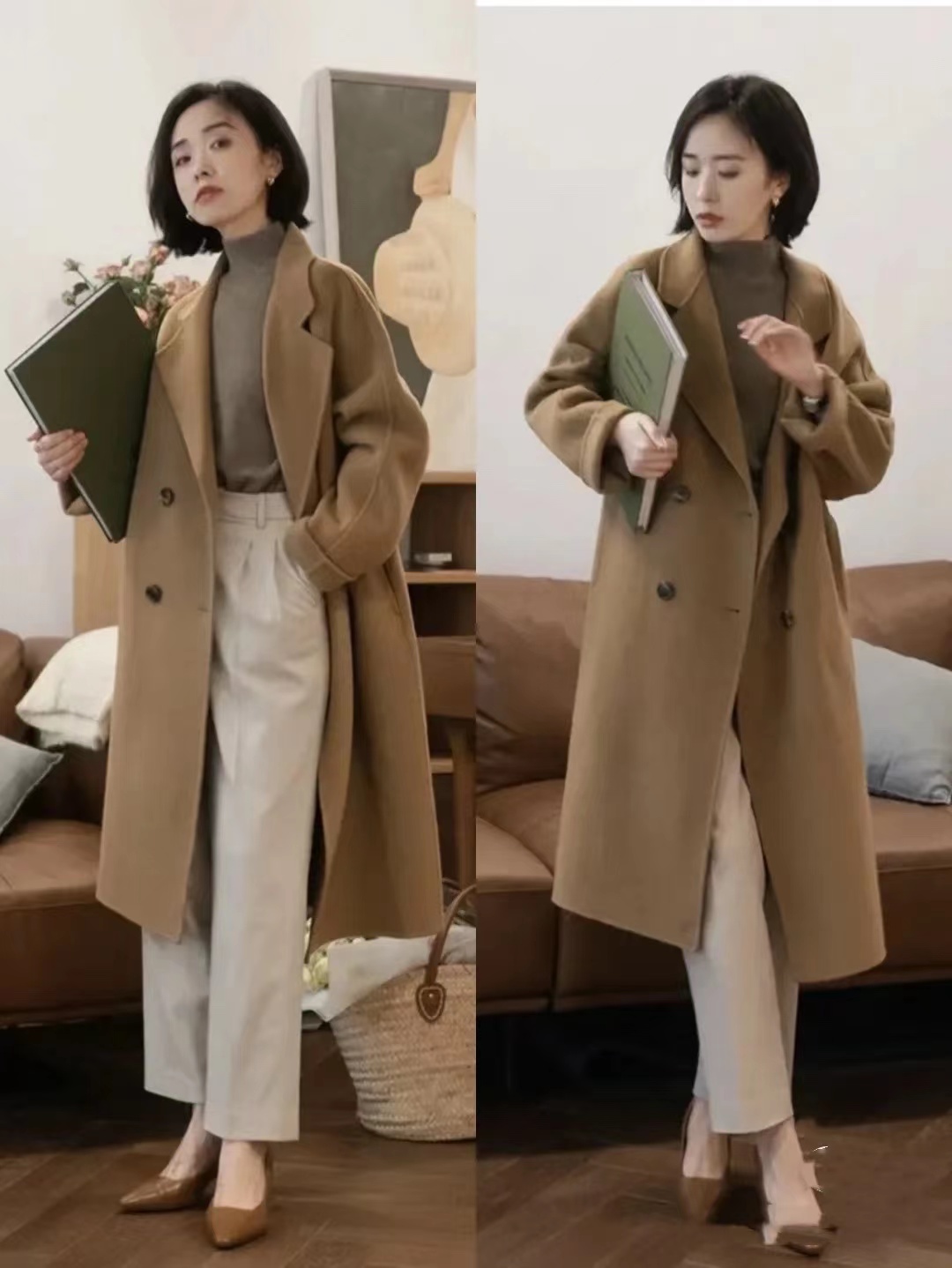 整体 “内搭”配得对，大衣才好看，三个选择思路，越经典越高级