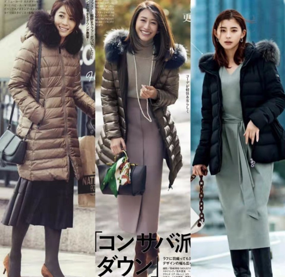 经典 初冬精选：30+女性如何选择羽绒服？看看这些女性的示例再决定吧