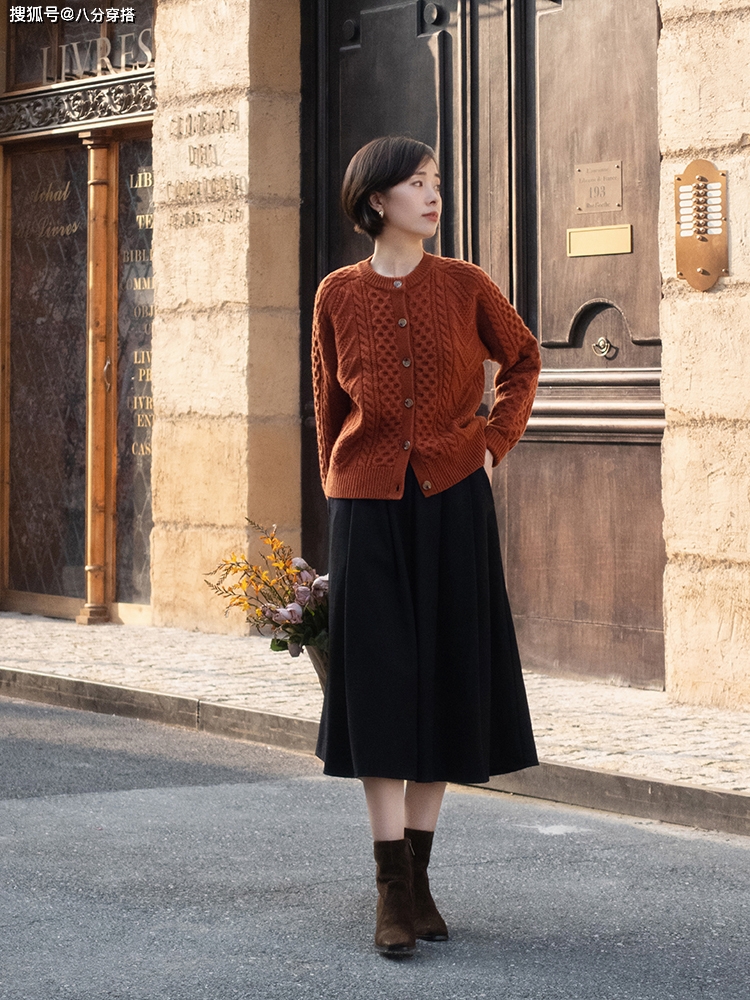 整体 冬天“毛衣”怎么穿更高级？这些保暖温柔的搭配，照搬也不会错