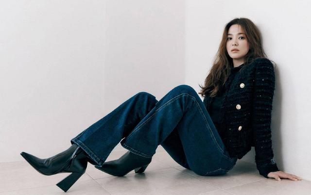 灯芯绒 宋慧乔准备的这三款过冬单品,可以复制到生活中,不论高矮都能穿