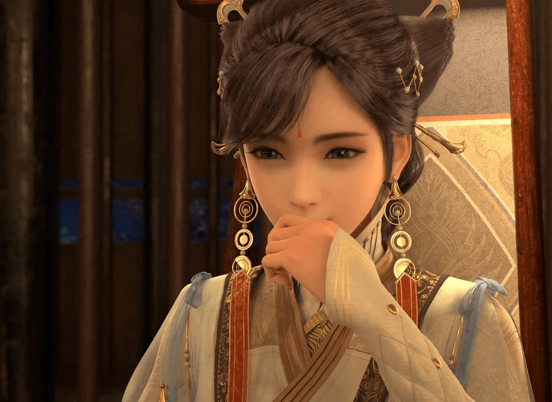 原创眷思量第二季丽娘有新衣鳞片衣搭配仙女裙镜玄有礼服