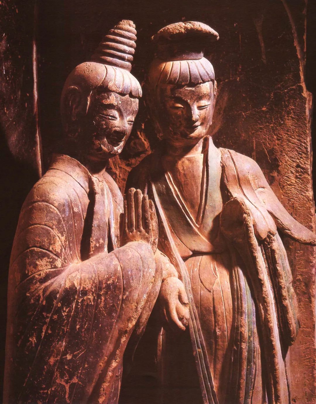 大美无言麦积山石窟雕塑