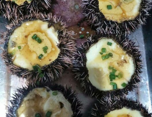 美食记:海胆做法大全_芦笋
