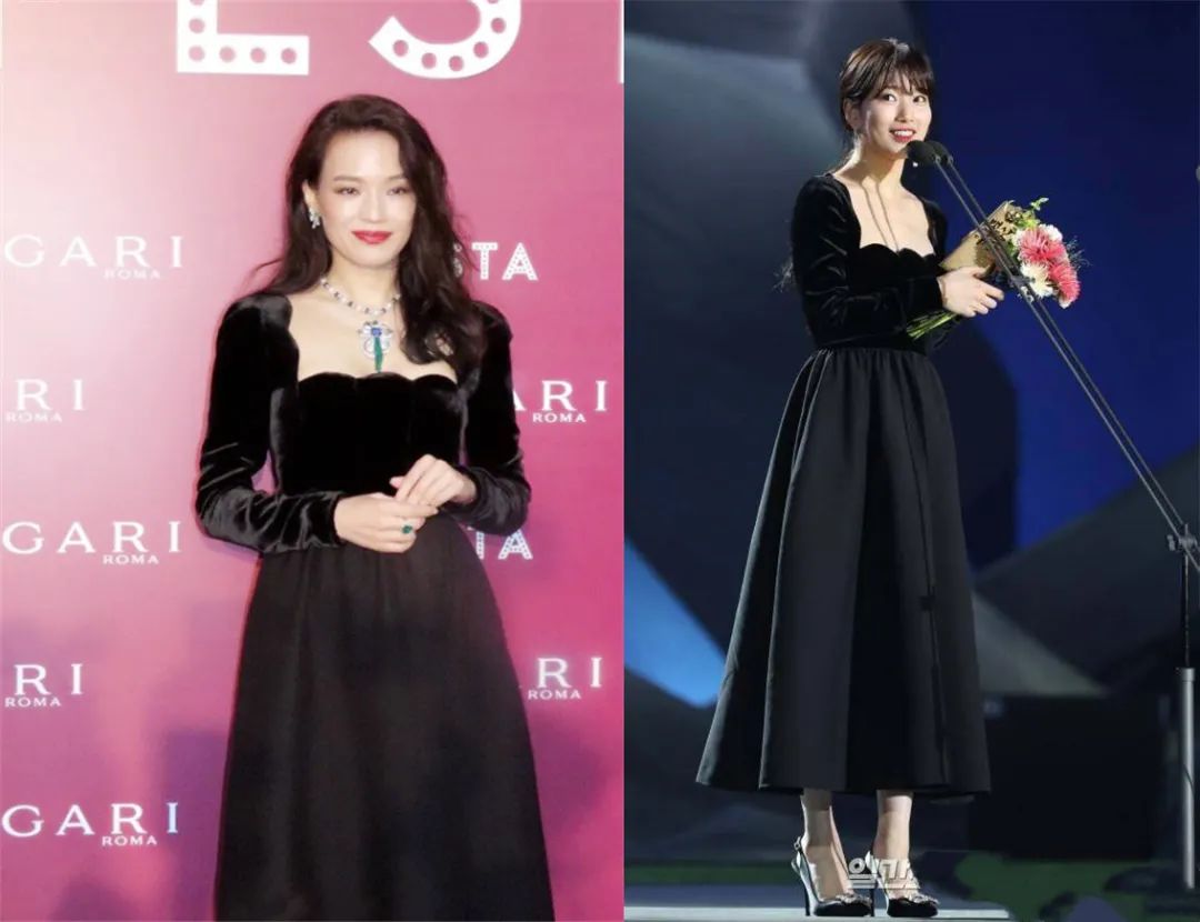 鞠婧祎 女星红毯撞衫的“尴尬”时刻,有人靠傲人身材取胜,有人从无败绩