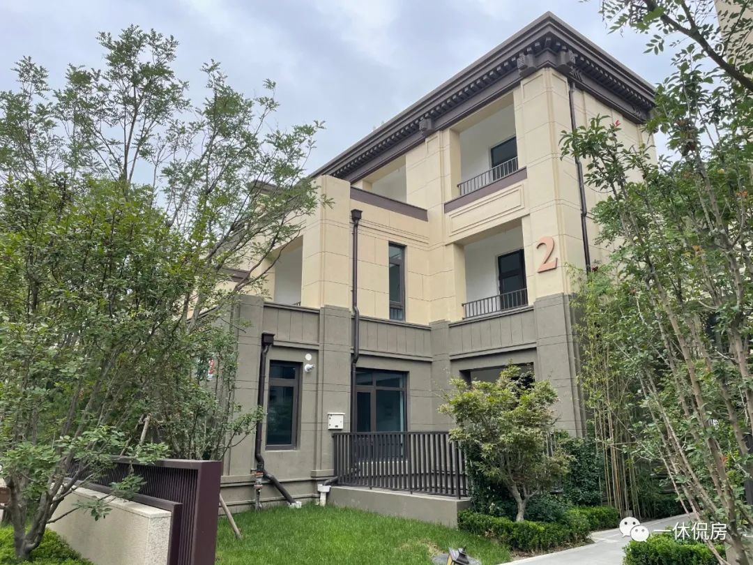 中海丽春湖墅实景看房400㎡使用面积北京入门级别墅长啥样