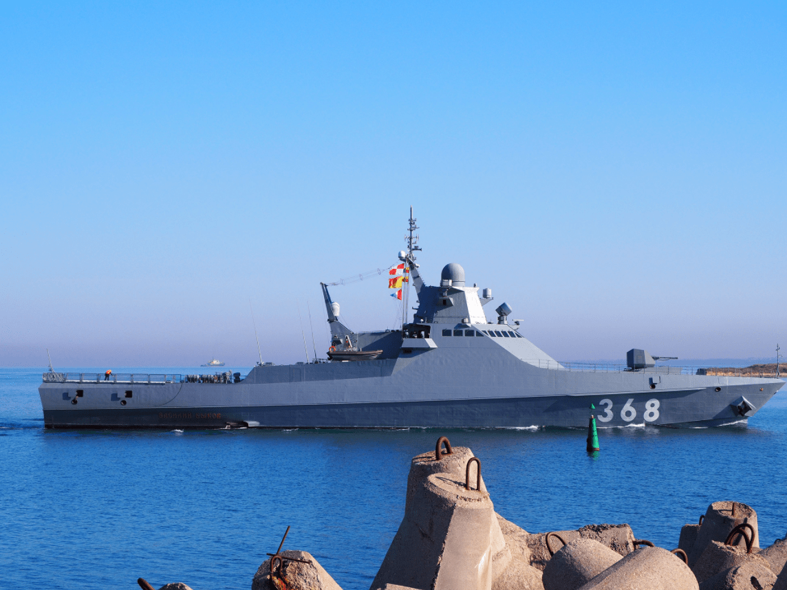 俄3000级远洋巡逻舰图片