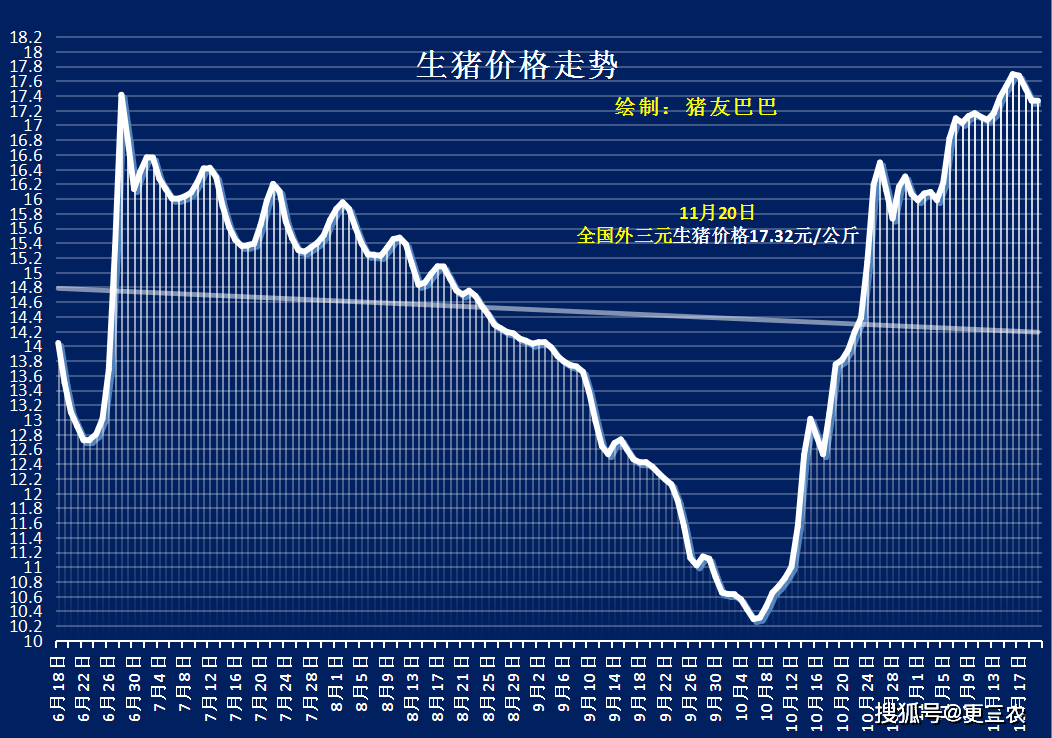 预警|猪价、粮价预警！11月20日生猪、玉米价格行情调整，上涨的前奏？