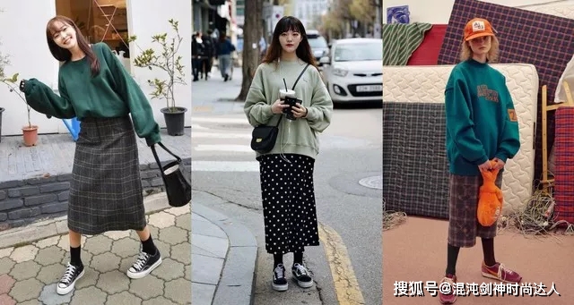 图样 秋冬穿搭好选择，用显瘦又修身的“直筒裙”搭出 3 种风格！