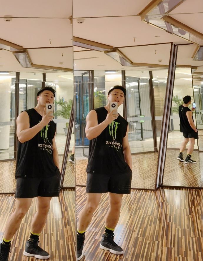 他是一枚貼身私教，指導過任家萱形體訓練，強壯體魄荷爾蒙爆棚！ 健身減肥達人 第13张