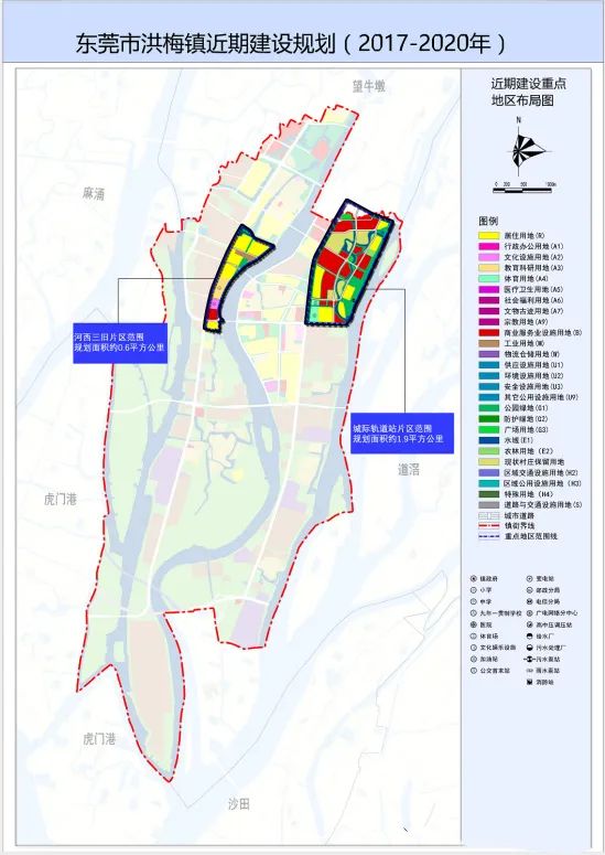 以水鄉大道,疏港大道延長線兩條區域性幹道,以及望洪路,中洪支線兩條