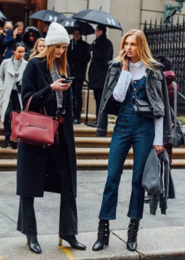 显高 中年女人想在冬天赶时髦，就从“九分裤+裸靴”开始，显高有气质