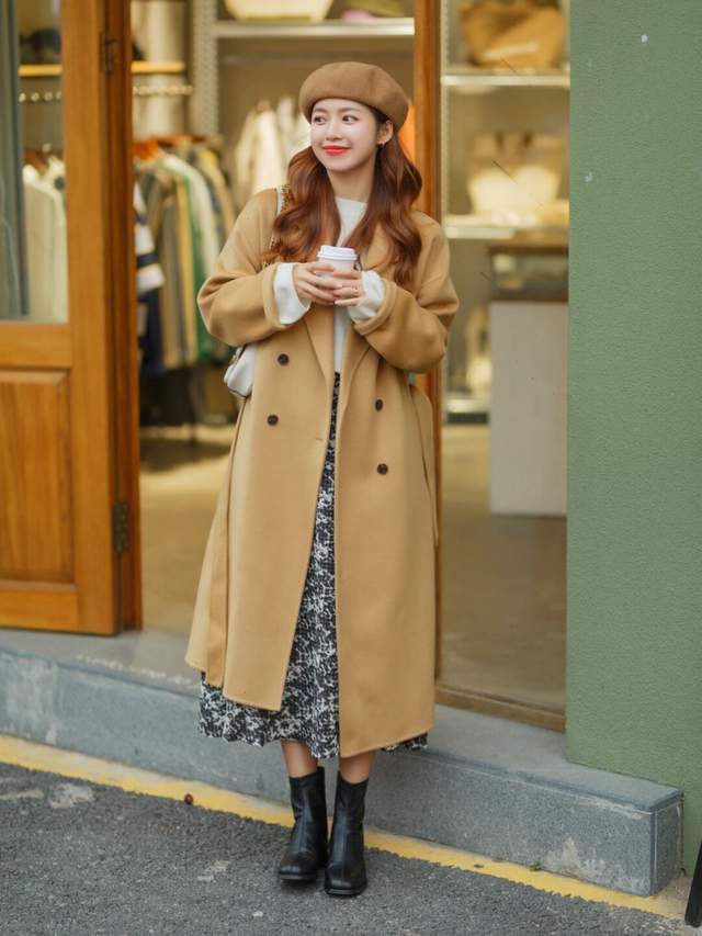 配饰 冬季最美的打开方式，“大衣+毛衣”才是王炸cp，保暖又洋气