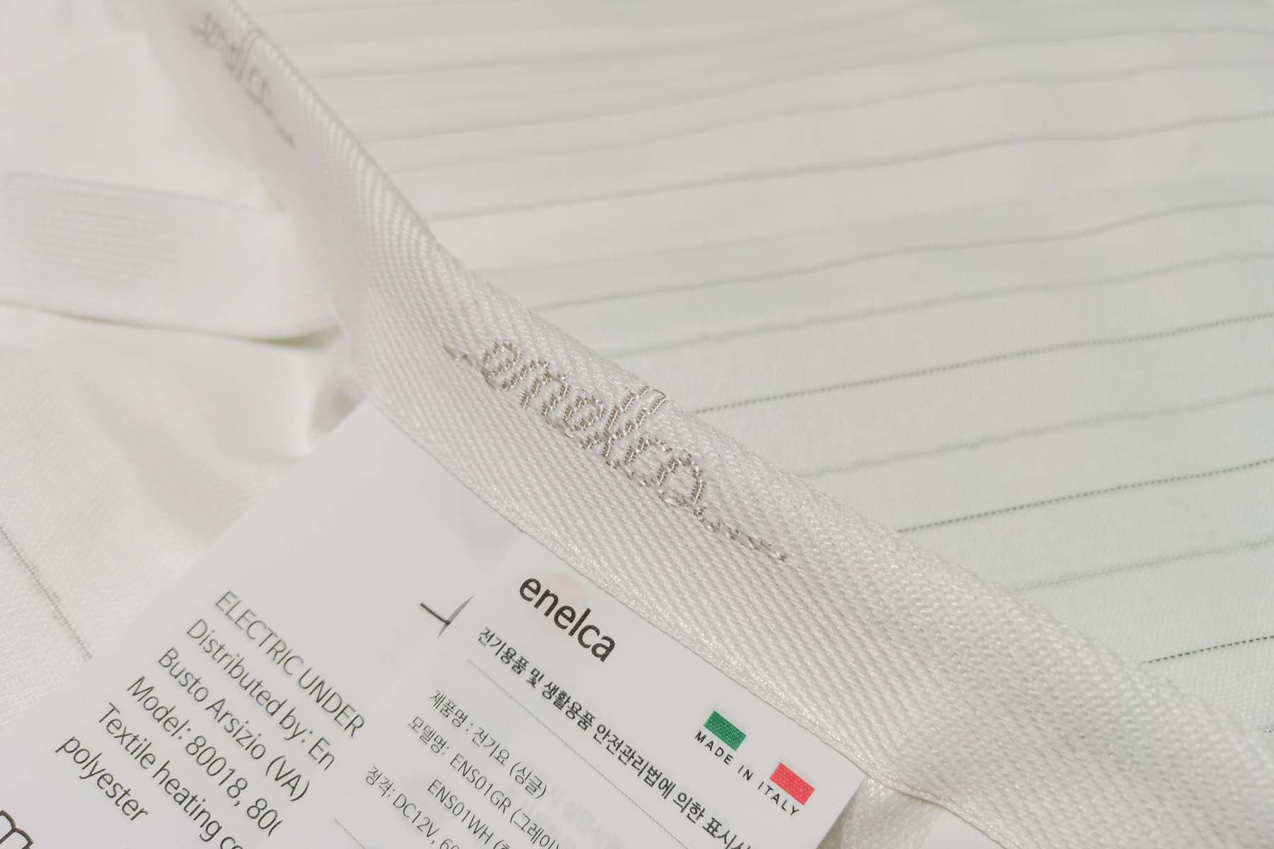 躺在高端的电热毯上是什么感受？意大利enelca石墨烯电暖毯体验