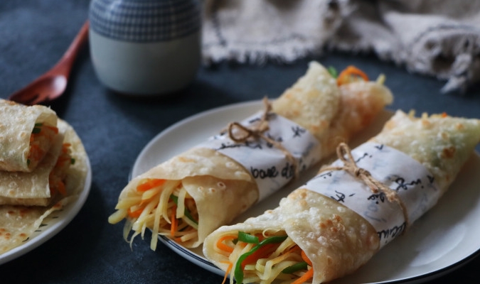 煎饼|2天不吃就馋，比包子简单方便，比煎饼营养丰富，2分钟学会