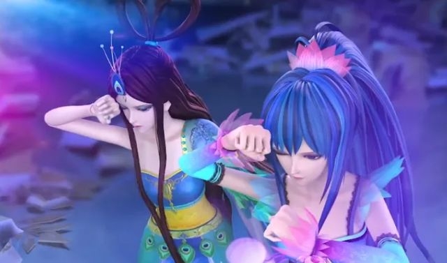 原创叶罗丽九陈思思在剧中消失很久了没想到她和情公主关系这么好