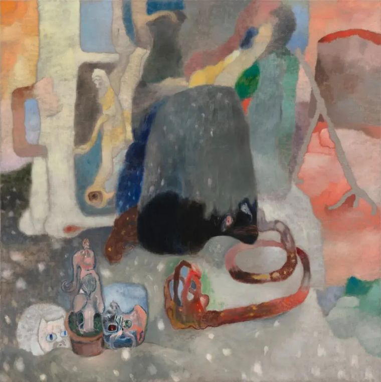 他借助绘画自我体验式的潜力,捕捉那些存在的真实生成|仇晓飞_cm_油画