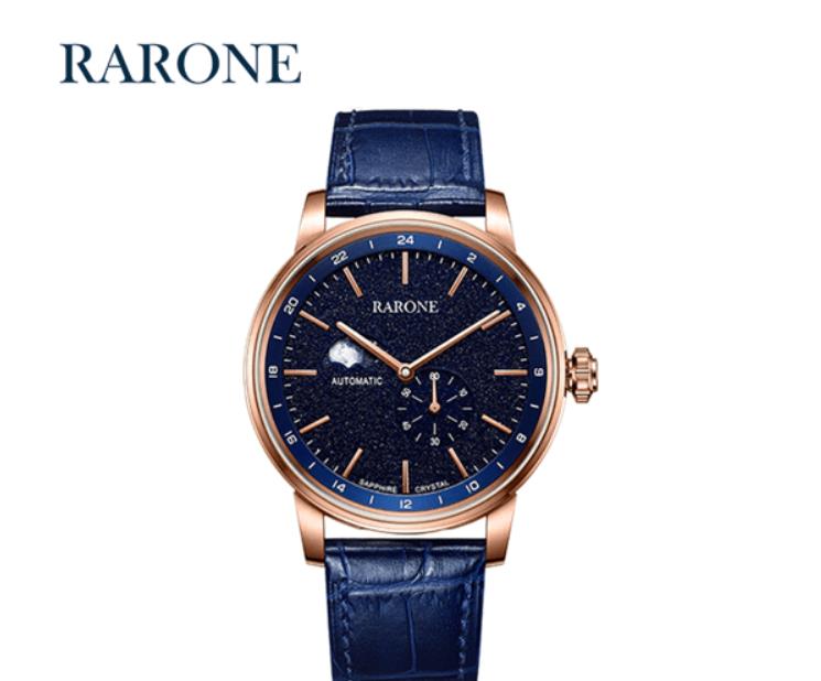 原创rarone雷诺手表用月相传说来诠释的银河系列手表,有多浪漫?