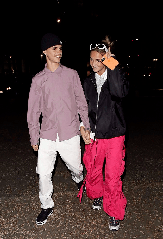 女友 小贝二儿子和女友闪耀派对！罗密欧太帅气，女友穿露腰装秀马甲线