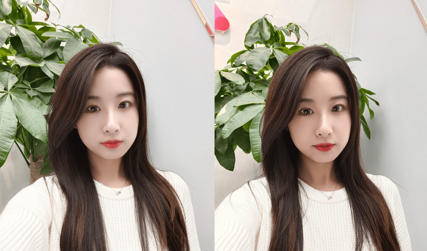 美颜相机自拍太夸张?那就用手机的原相机直接拍