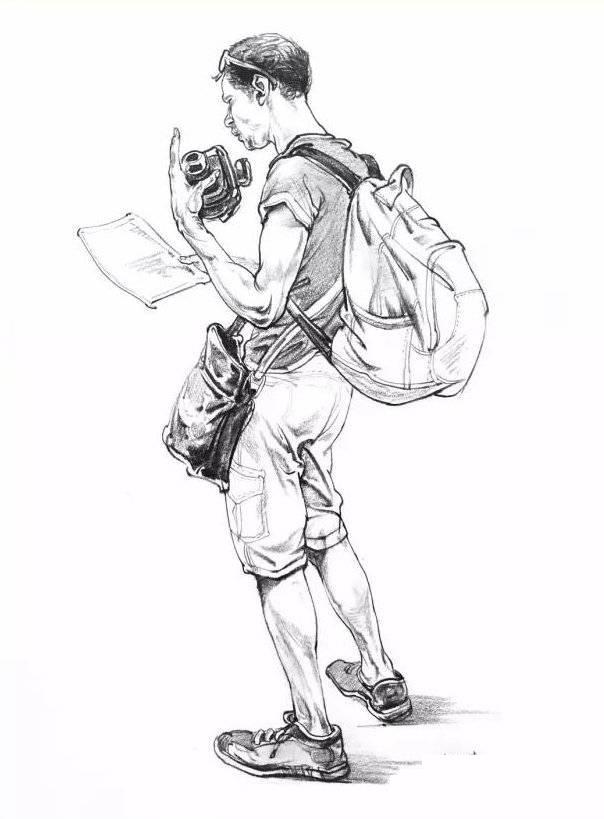 北京画室带你了解速写线描的魅力