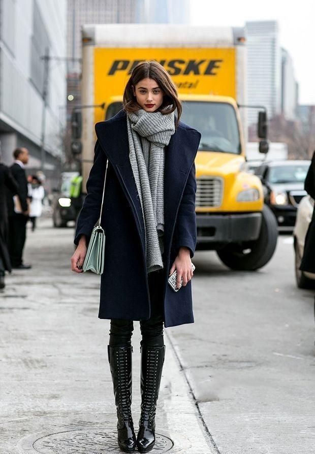 下装 马丁靴已经烂大街！这款“骑士靴”才是冬季新宠，轻松穿出御姐范