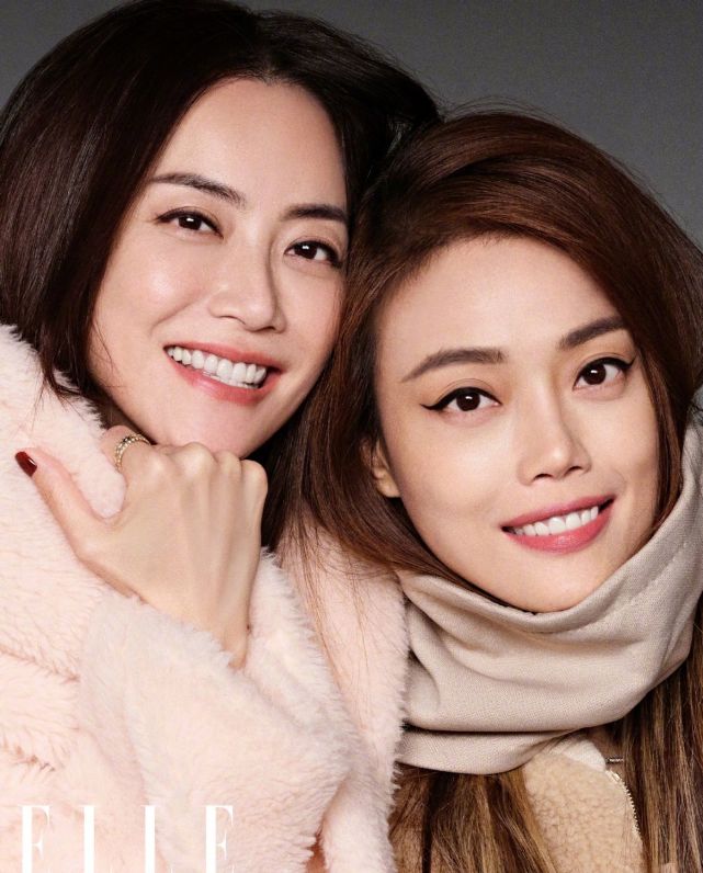 颜色 港风四大美女拍闭年大?刊?排场大！阿娇穿白色美回巅峰，终于瘦了