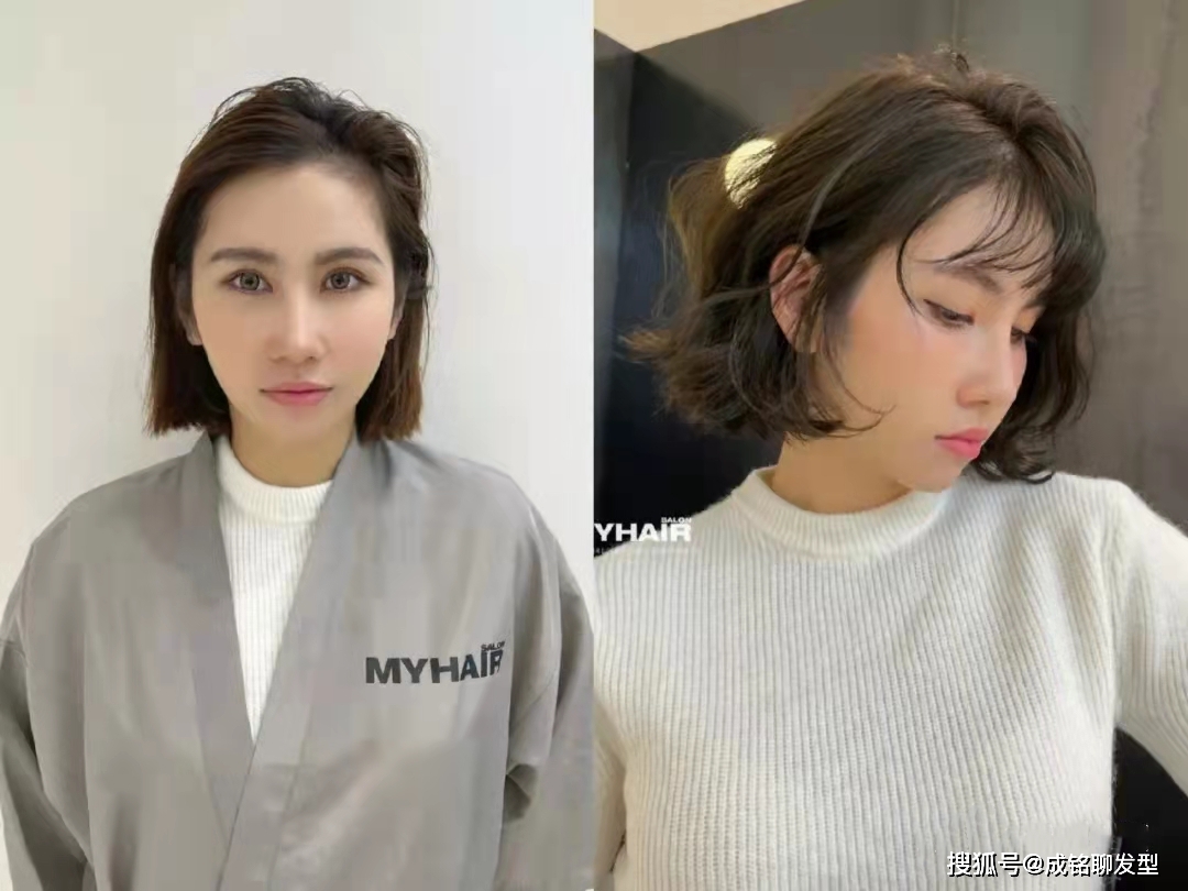 卷发烫不烫发，区别真的很大！看完这十组对比，你就知道烫发有多好看