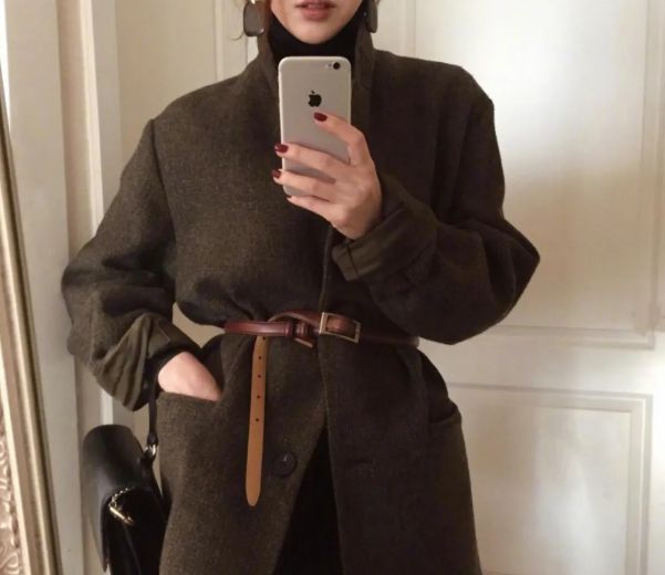 黑色 大衣穿搭守则，又美又飒就对了