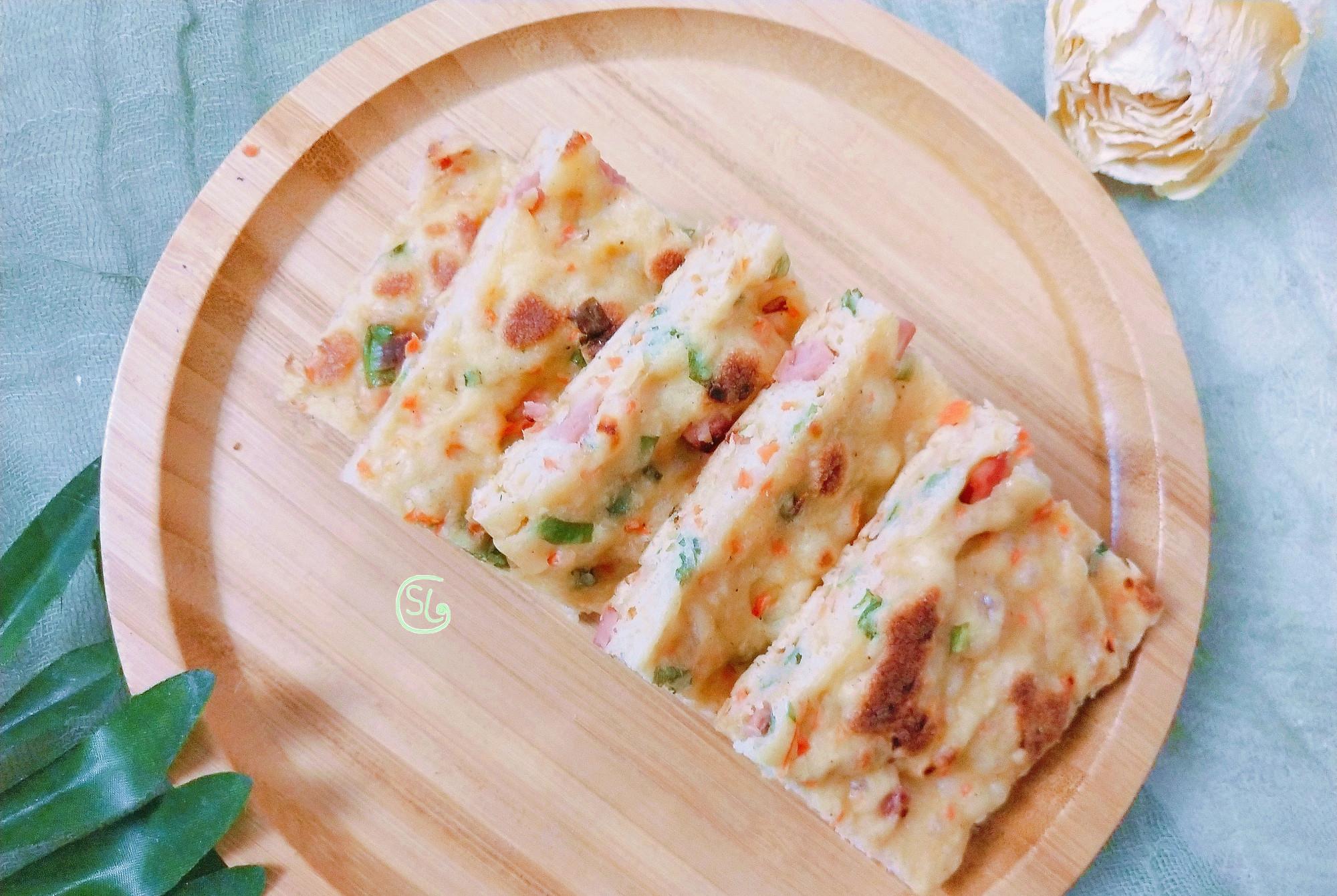 加入适量|早餐简单做法,筷子一搅,蓬松暄软,营养丰富超好吃