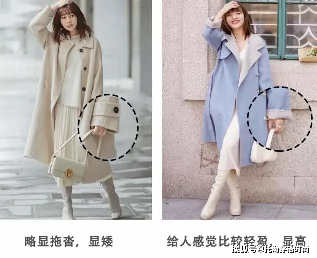 颜色 今年最火的“呢大衣+裙子”搭配,40岁女人照着穿,保暖又洋气