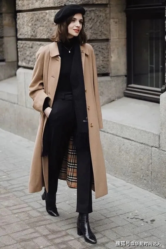 黑色 秋冬穿衣没有亮点?试试“同色系”搭配法则,高级优雅很有范