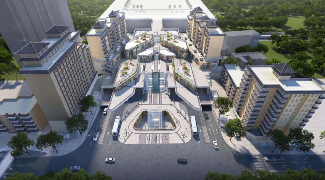 兰州五泉下广场土地控规调整 新建商业体和综合交通枢纽_改造_用地