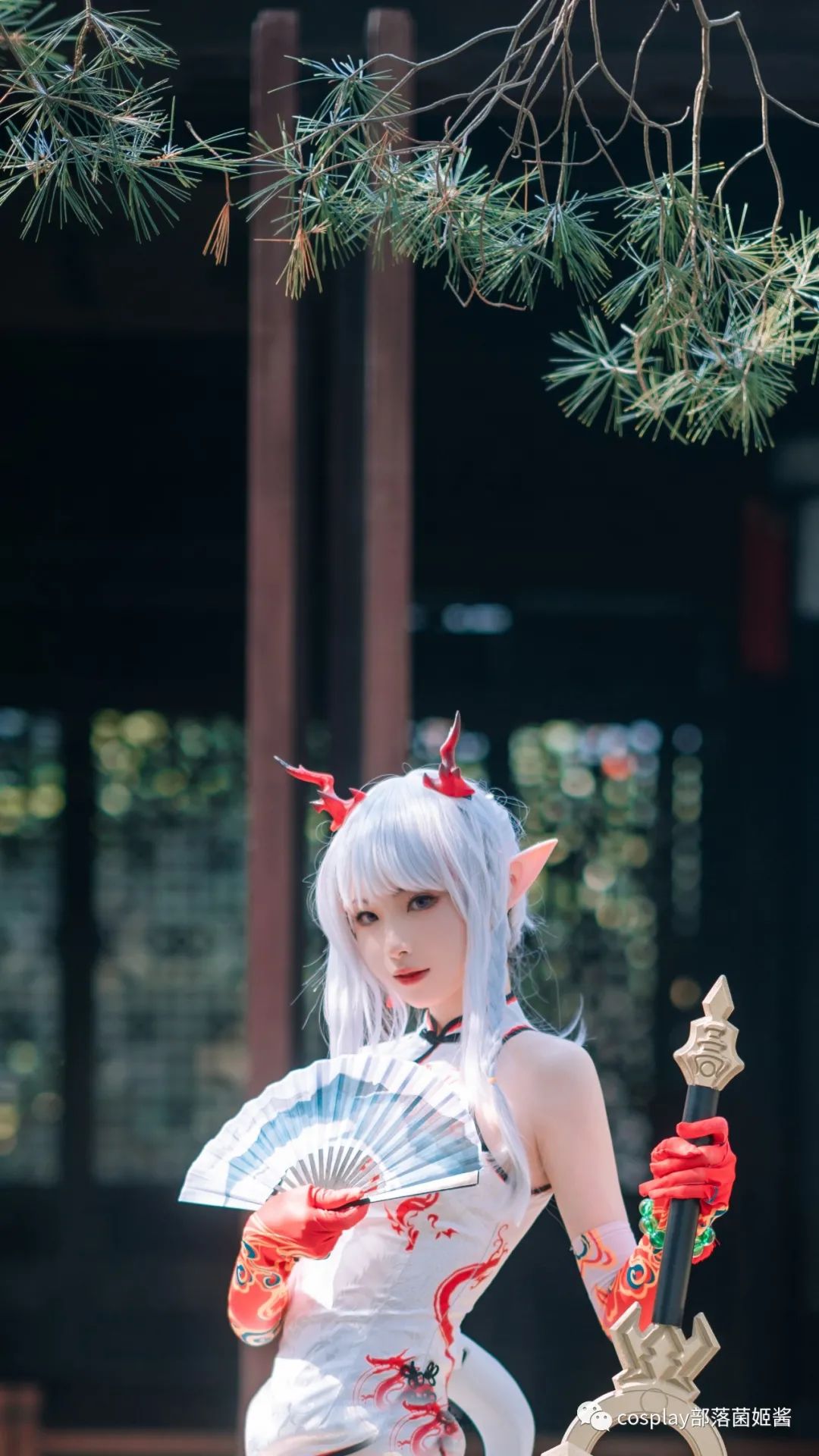 cos:明日方舟乐逍遥年cos正片@月什