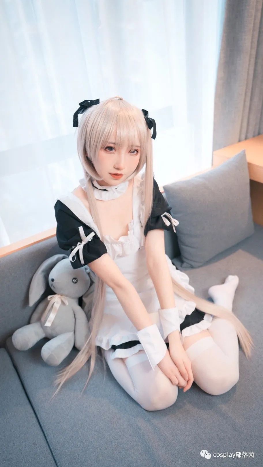 cos:穹妹女仆cos正片@桃叶小饼_网络_图文_cos