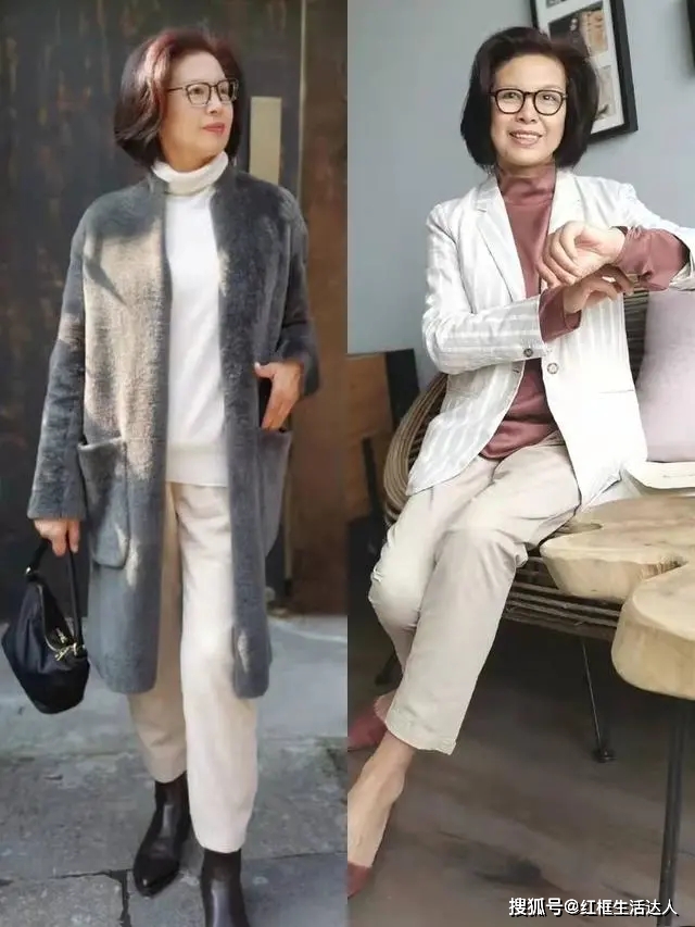 错误 60岁女人穿大衣，尽量少犯这“3个错误”，否则显矮显胖还掉气质