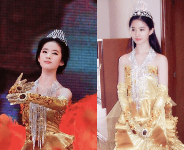 19岁的刘亦菲就是女团c位的天花板！又美又甜，不愧是第一代女神封面图