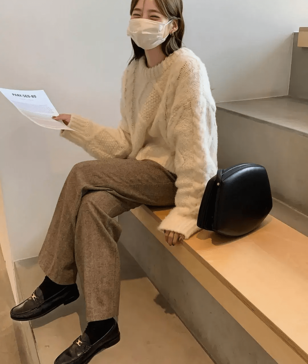 马海毛 冬天毛衣精选篇：25+的小姐姐复古毛衣好漂亮，是传统与简化结合