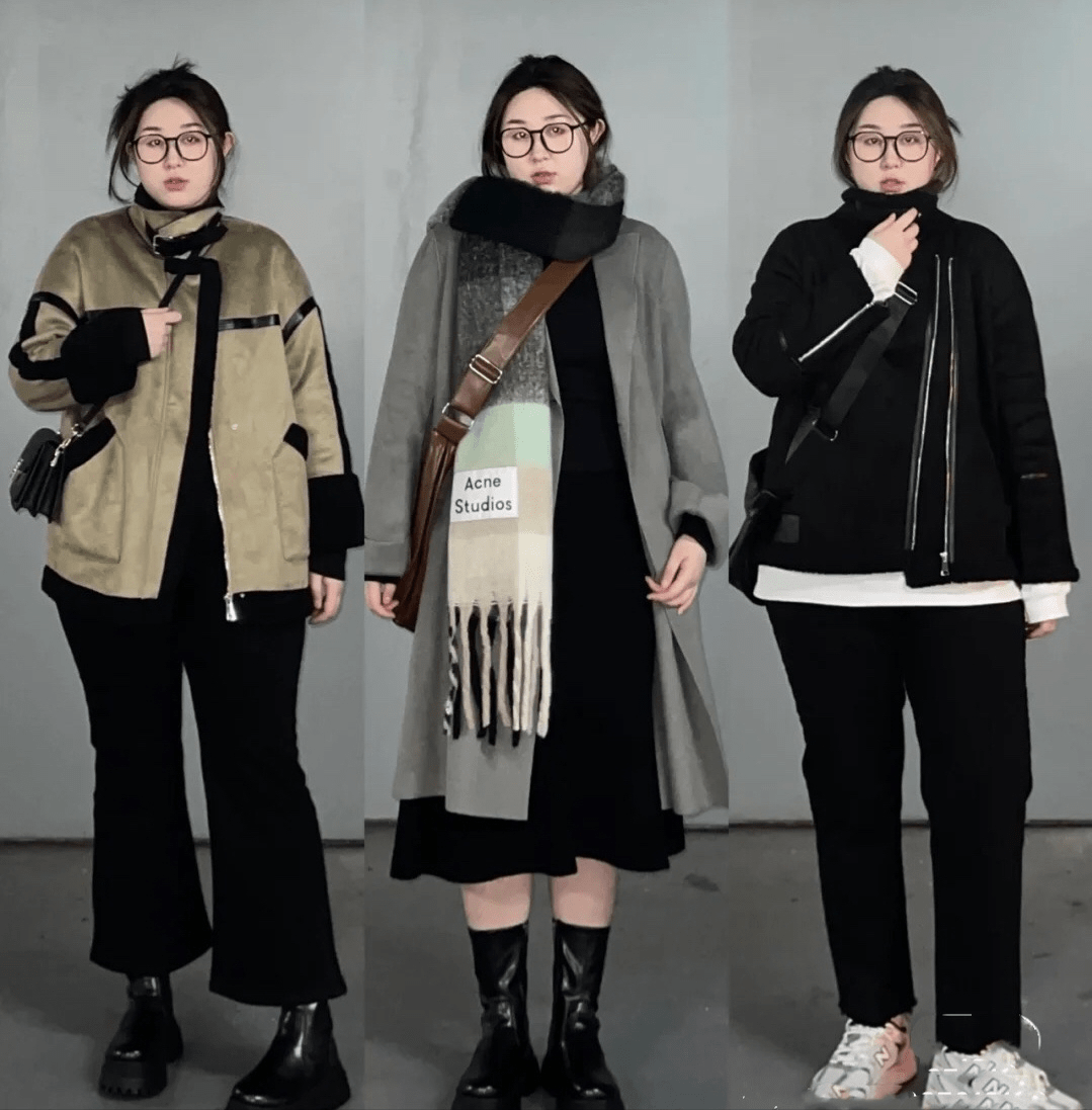 原创胖女孩也可以又美又时尚180斤的她就是模板