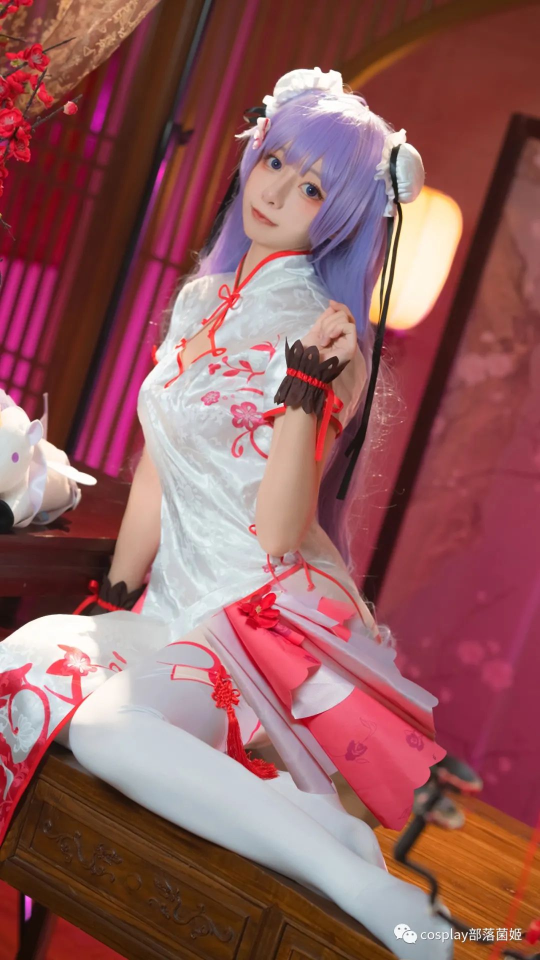 cos:碧蓝航线独角兽cos正片@菌儿,希望哥哥会喜欢_@kuma_wb_桑熊