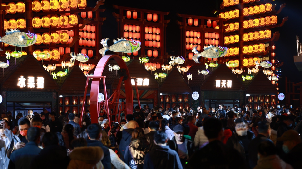 大唐芙蓉园|夜晚的颜值巅峰，山东的夜游首选，青州不夜城来啦~