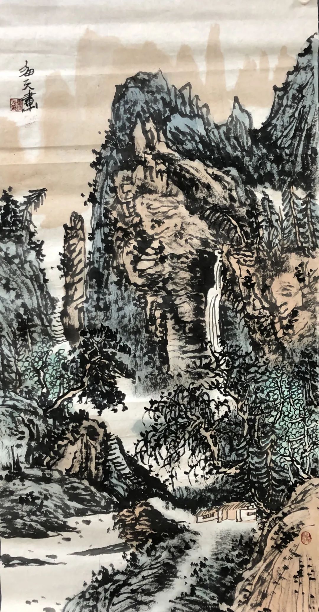 风景|展讯 | 山水风景 诗意境界——青州这场王海元书画展风景独好！