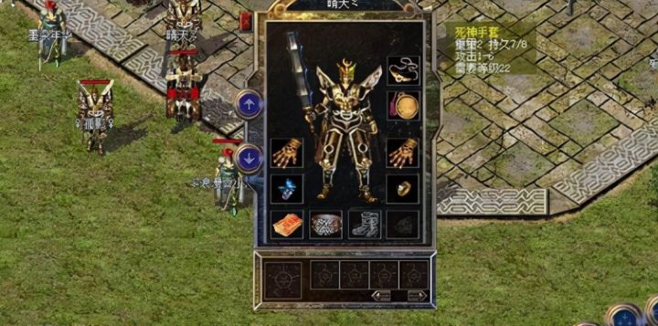 热血传奇战士装备排行_热血传奇百区首个61级战士!从大学毕业练到孩子中考,装备超神!