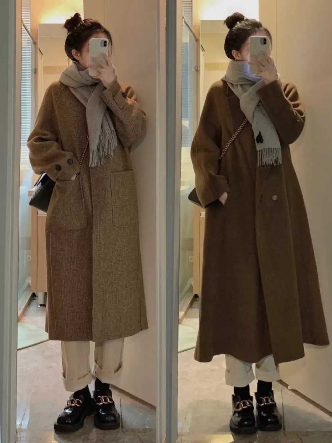 颜色 怕冷的女生秋冬别再露肤了，学她这样穿，又暖又舒适!