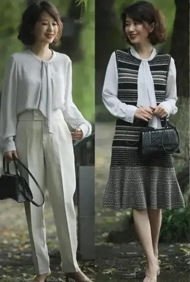 下装 50岁的女人,建议平时选择这几款下装,提气质又有时尚潮流感