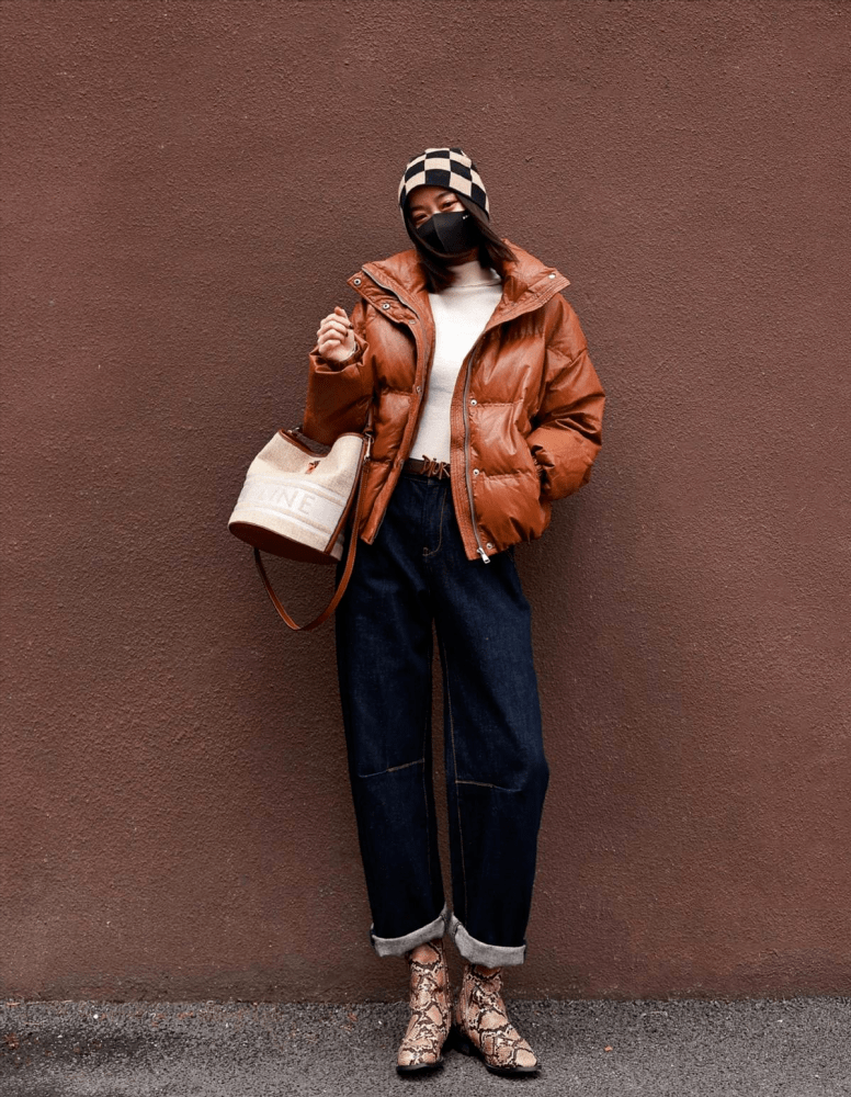 秋冬的时髦层次感穿搭