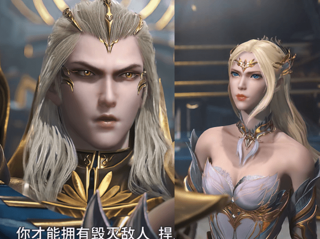 原创斗罗千道流建模有多夸张比儿子要年轻和孙女千仞雪像兄妹