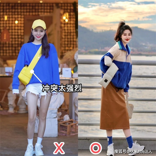 颜色 有品位的女人都放弃驼色了,今年大火的“克莱因蓝”,显白更高级